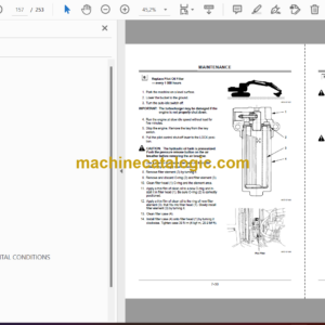 Hitachi EX220-5,EX230LCH-5 Excavator Operator’s Manual (EM15S-2-1)