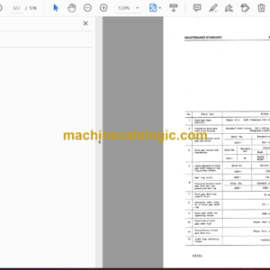 Komatsu D355C-3 Bulldozer Shop Manual (SEBM0196B00)