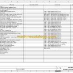 Komatsu WA70M-8E0 Wiring Diagrams