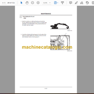 Hitachi ZX210LC-5B (H15),ZX250LC-5B H18, ,ZX290LC-5B H18, ZX350LC-5B H18,H22 Super Long Front Operator’s Manual (ENMDCK-SL1-1)