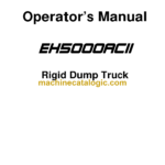 Hitachi EH5000AC-2 Dump Truck Operators Manual