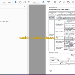 Komatsu WA380-5 Wheel Loader Shop Manual (SEBM024716)