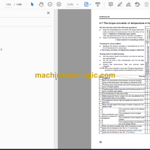 Komatsu WA380-6 Wheel Loader Shop Manual (SEN00769-03)