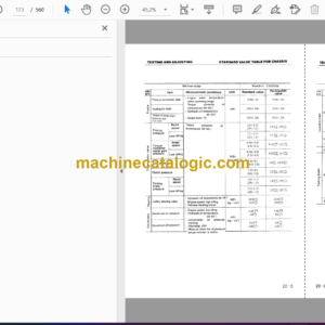 Komatsu WA420-3 Avance Max Wheel Loader Shop Manual (SMEW4200M0)