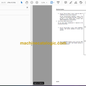 Komatsu D85EXi-18E0, D85PXi-18E0 Bulldozer Shop Manual (SEN06910-06)