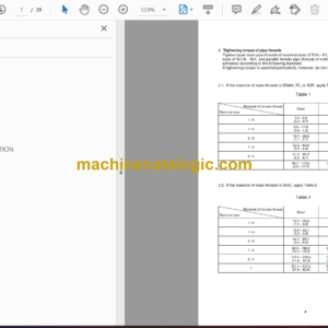 Komatsu D155AX-5 Galeo Bulldozer Shop Manual (GEN00002-00)