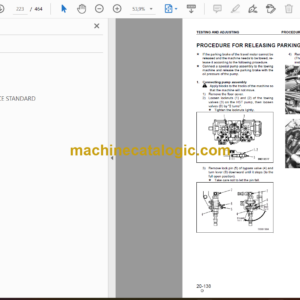 Komatsu D39EX-21, D39PX-21 Bulldozer Shop Manual (SEBM023810)