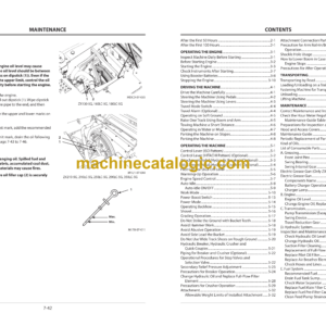 Hitachi ZX130-5G,ZX160LC5G,ZX180LC-5G,ZX210-5G,ZX210LC-5G,ZX250LC-5G,ZX290LC-5G,ZX350LC-5G Hydraulic Excavator Operator’s Manual (ENMDCD-LA3-4)