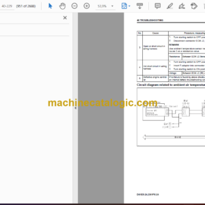 Komatsu D61EX-24, D61PX-24 Bulldozer Shop Manual (SEN06577-06)