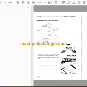 Komatsu D40A,P-1, D45A,P,S-1 Bulldozer Dozer Shovel Shop Manual