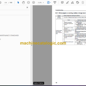 Komatsu D61EX-15 D61PX-15 Bulldozer Shop Manual (WE051Z0002)