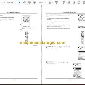 Hitachi ZX470-5 class, ZX670-5 class, ZX870-5 class Hydraulic Excavator Operator’s Manual (ENMJAA-1-1, ENMJAA-1-1A, ENMJAA-2-1, ENMJAA-2-2, ENMJAA-2-2A)