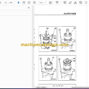 Komatsu WA180-3 Wheel Loader Shop Manual (SEBM005802)