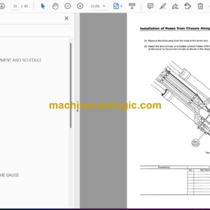 Komatsu PC600-6 PC600LC-6 Hydraulic Excavator Field Assembly Instruction (SEAW002802)