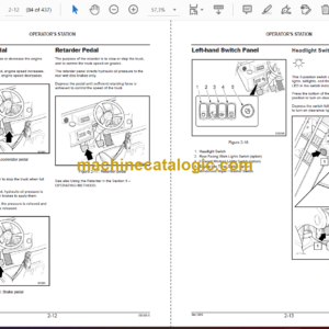 Hitachi EH1100-5 Rigid Dump Truck Operator’s Manual (O-QB_80-En-2G-00)