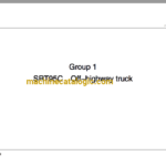 Sany SRT95C Off-Highway Truck Parts Book (14RT95100040)