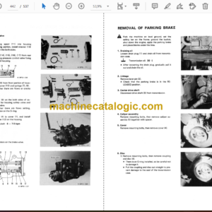 Komatsu WA320-1 Wheel Loader Shop Manual (SEBMU4190103)