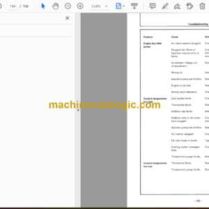 Hitachi EX400,EX400LC Hydraulic Excavator Operator’s Manual (EM164-7-1, EM164-7-2)