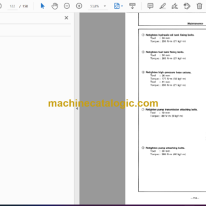 Hitachi EX8000 Hydraulic Excavator Operator’s Manual (EM18G-1-1)