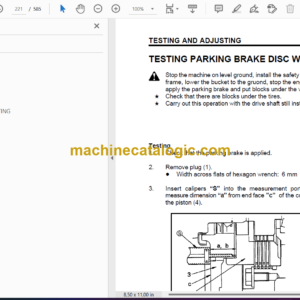 Komatsu WA120-3, WA120L-3 Wheel Loader Shop Manual (CEBM002002)