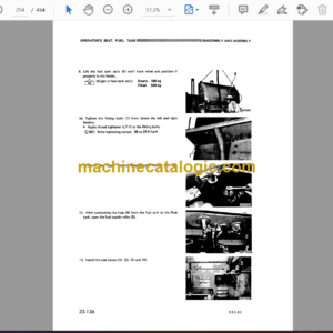 Komatsu D80A, E-12 D85A, E-12 Bulldozer Shop Manual (D8085A12BE3)