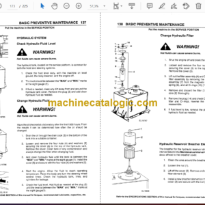 Hitachi EH600 (354TD) Dump Truck Operator’s manual (10231)