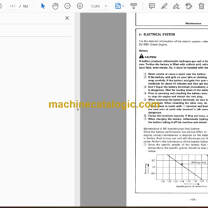 Hitachi EX400,EX400LC,EX400H,EX400LCH Hydraulic Excavator Operator’s Manual (EM164-7-3, EM164-7-5)