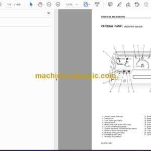 Komatsu WA120L-3MC Wheel Loader Shop Manual (SEBM021800)