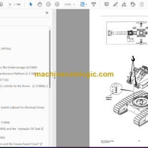 Komatsu PC5500 Hydraulic Excavator General Assembly Procedure Manual