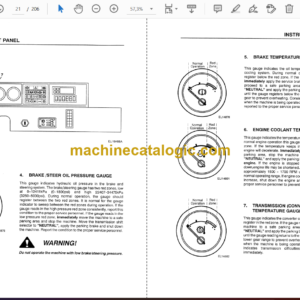 Hitachi EH750 (404TD) Dump Truck Operator’s Manual (10180)