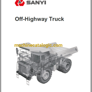 Sany SRT45 Off-Highway Truck Safety, Operation And Manitenance Manual