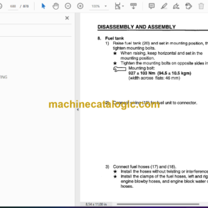 Komatsu WA800-2 Wheel Loader Shop Manual (CEBM002400)