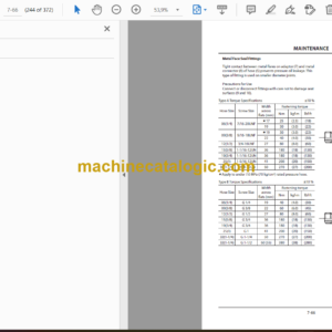 Hitachi EX2600-7B Hydraulic Excavator Operator’s Manual (ENMKEE-1-1)