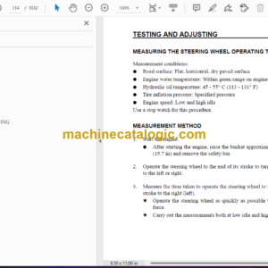 Komatsu WA600-3LK Wheel Loader Shop Manual (CEBM005502)