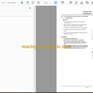 Hitachi ZX350LC-7, ZX350LCN-7 Telescopic Arm (Rope type) 25m and 30m Excavator Operator’s Manual (ENMDD7-RTBH1-3, ENMDD7-RTOP1-3)