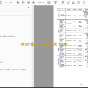 Komatsu D155AX-7 Bulldozer Field Assembly Instruction (GEN00108-03)