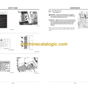 Hitachi EX2600-7B MTU Tier 4 Final Engine Hydraulic Excavator Operator’s Manual (ENMKEE-1-2, ENMKEE-1-3)