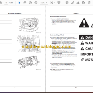 Hitachi ZX85US-5A, ZX85USB-5A Hydraulic Excavator Operator’s Manual