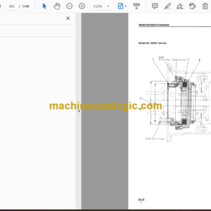 Komatsu WA450-1 Wheel Loader Shop Manual (SEBM04210108)