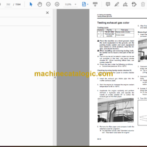 Komatsu WA200-7 Wheel Loader Shop Manual (SEN06503-08)