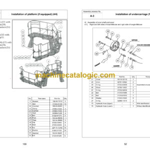 Komatsu D375Ai-8 Bulldozer Field Assembly Instruction (GEN00166-0)