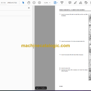 Komatsu D51EX-24, D51PX-24 Bulldozer Shop Manual (KEAM683005)