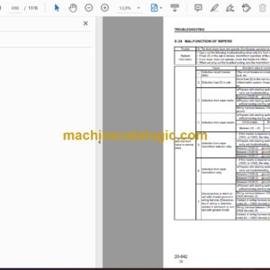 Komatsu D155AX-5 Bulldozer Shop Manual (SEBM034808)