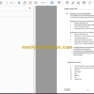 Komatsu PC4000 Hydraulic Excavator General Assembly Procedure Manual