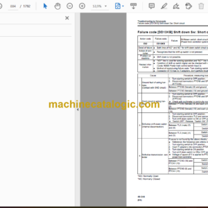 Komatsu D375A-6 Bulldozer Shop Manual (SEN06484-10)