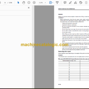 Komatsu WA270-8 Wheel Loader Shop Manual (CEBM031302)