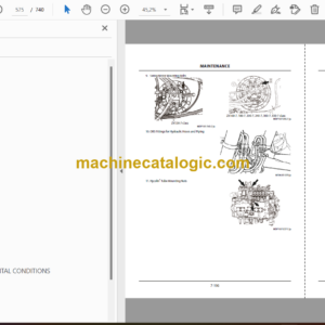 Hitachi ZX120-7, ZX160-7, ZX180-7, ZX200-7, ZX240-7, ZX300-7, ZX330-7 class Hydraulic Excavator Operator’s Manual (ENMDFY-EN2-2, ENMDFY-EN2-3, ENMDFY-EN2-5)