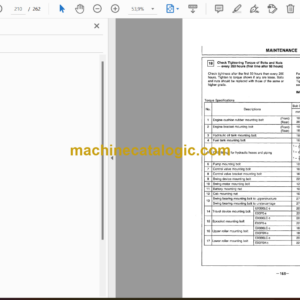 Hitachi EX330LC-5, EX370-5 Excavator Operator’s Manual (EM1H1-NA1-1)