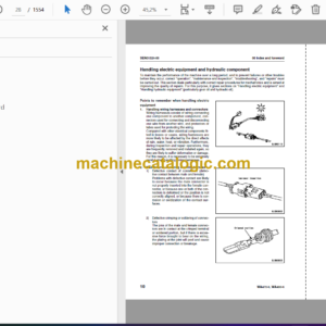 Komatsu WA470-6, WA480-6 Wheel Loader Shop Manual (VEBM946101)