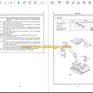 Hitachi UH181 Hydraulic Excavator Operator’s Manual (EM163-1-3)